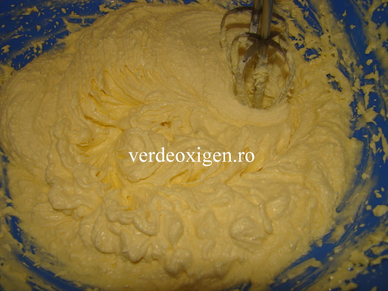 zahar pudra cu margarina si galbenusuri