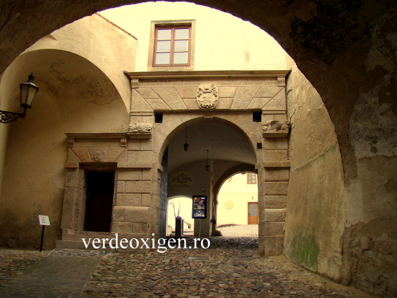 Poarta interioara castel Nitra